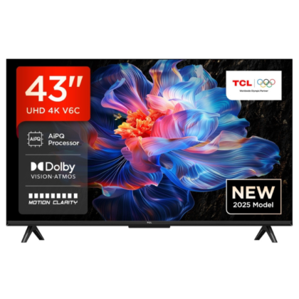 TCL 43V6C 43 inch Smart 4K HDR TV