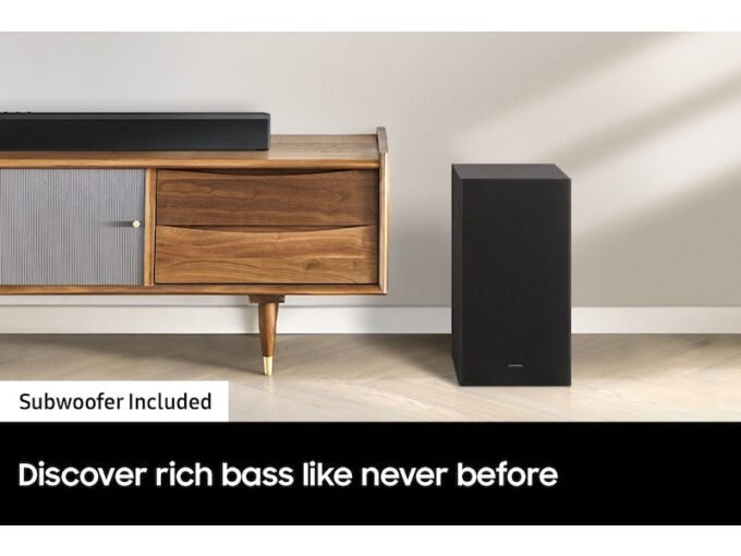 Samsung 2.1ch Soundbar w/ Dolby Audio (2022) - HW-B450 - Image 4